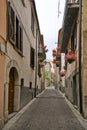 The old town of Agnone, Italy. Royalty Free Stock Photo