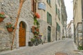 The old town of Agnone, Italy. Royalty Free Stock Photo