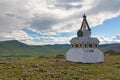 Small stupa on a hill in Kharkhorin