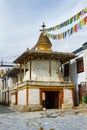 Small Stupas and Gompas around Kingdom of Lo Manthang in Upper Mustang of Nepal