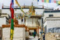 Small Stupas and Gompas around Kingdom of Lo Manthang in Upper Mustang of Nepal