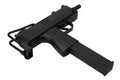 Small submachine gun for concealed carry Royalty Free Stock Photo
