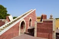 Small sundial instrument, astronomical observatory, Jaipur, Rajasthan, India