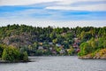 Small swedish village in Stockholm suburb