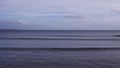 Looking out to sea, from Looe, Cornwall Royalty Free Stock Photo