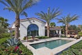 Small swimming pool in luxury villa