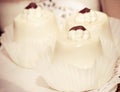Small tasty cakes Royalty Free Stock Photo
