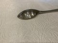 a small teaspoon for stirring coffee or tea drinks Royalty Free Stock Photo
