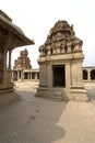 A small temple in complex of Krishna Temple at Hampi Royalty Free Stock Photo