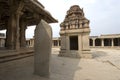 A small temple in complex of Krishna Temple at Hampi Royalty Free Stock Photo