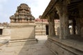 A small temple in complex of Krishna Temple at Hampi Royalty Free Stock Photo