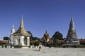 Small temple complex with a typical burial place Royalty Free Stock Photo