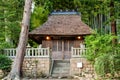 The Tenma Shrine in Yamada-cho in Kobe, Japan Royalty Free Stock Photo