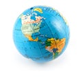 Small terrestrial globe Royalty Free Stock Photo