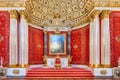 Small Throne Hall, Hermitage Museum, St. Petersburg, Russia Royalty Free Stock Photo