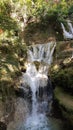 Small Tiered Waterfall with clear and cold water