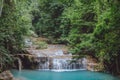 Small tiered waterfall in Thailand