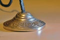 A small tingsha bell closeup - stock photo Royalty Free Stock Photo