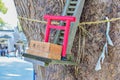 A small torii on a tree for believers