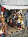 Small tourist shop downtown, Quito, Ecuador