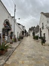 Small town of Alberobello italy