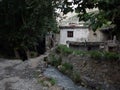 Small Town in Annapurna Himalayas Royalty Free Stock Photo