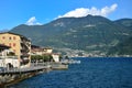 The small town Castro at Lake Iseo, Lombardy, Italy Royalty Free Stock Photo