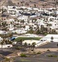 Small town of Haria in Lanzarote