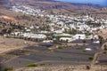 Small town of Haria in Lanzarote