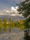 On rout in the swiss villages: Werdenberg, canton of St Gall