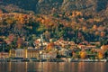 Small town on Lake Como. Royalty Free Stock Photo
