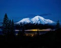 Small Town Lights Mount Shasta, CA