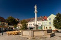 A small town in Lower Austria - Raabs an der Thaya Royalty Free Stock Photo