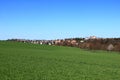 Small town Rabenau near Dresden in Saxony, Germany Royalty Free Stock Photo