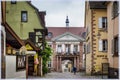 Small town Riquewihr in Alsace, France Royalty Free Stock Photo