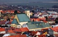 Small town in Slovakia - Svaty Jur at night