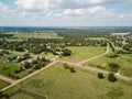 Small Town of Sommerville, and Lyons, Texas in Between Austin an