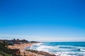 Small town south of the city of Mar del Plata on the sea coast in Argentina in the South Atlantic Royalty Free Stock Photo