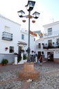 Small town square, Comares.