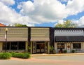 Small-town storefronts in georgia