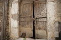 Old gate of a barn