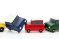 Small toy car, Crash accident image Royalty Free Stock Photo