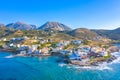 Small traditional fishing village of Mochlos, Crete, Greece.