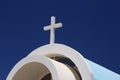 Small church by the golden coast hotel in protaras,cyprus Royalty Free Stock Photo
