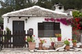 Small traditional greek house