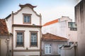 Small traditional house architecture detail in Aveiro Royalty Free Stock Photo