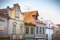 Small traditional house architecture detail in Aveiro Royalty Free Stock Photo