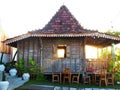 A typical Javanese architectural design called the limas Royalty Free Stock Photo