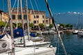 Gargnano harbor, Lake - lago - Garda, Lombardy, Italy