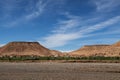 A small traditional village in the Draa-Tafilalet region, in Morocco Royalty Free Stock Photo